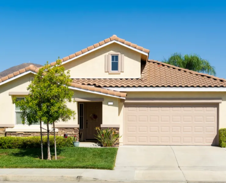 New home construction project in Los Angeles, CA