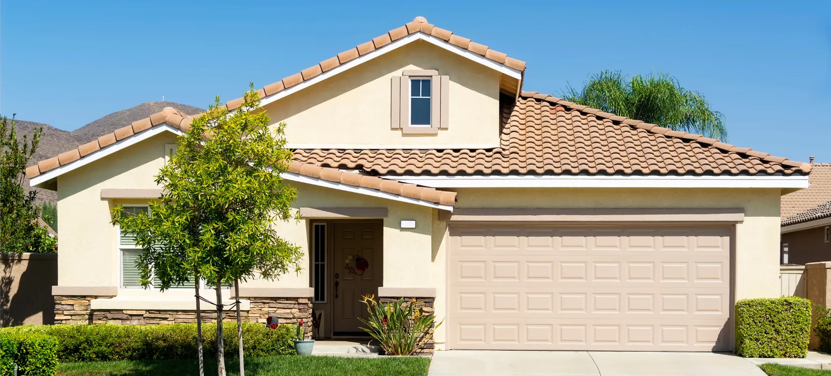 New home construction Los Angeles completed custom built house with modern exterior design