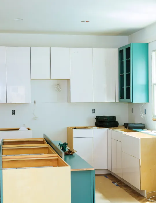 Kitchen renovation Los Angeles custom cabinet installation and modern design